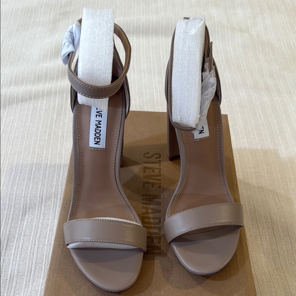 Steve Madden Women's Tan Heeled Sandals